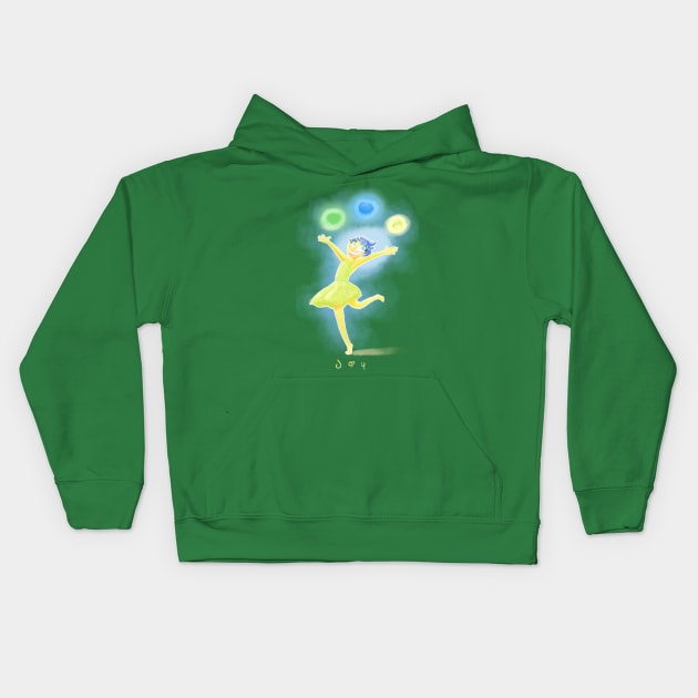 Joy!! Kids Hoodie by Wingedwarrior